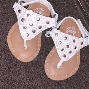 lot of baby girl sandals